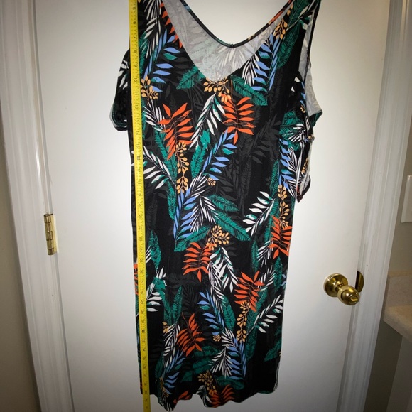 Maurices 24/7 Tropical Floral Dress Large - SOLD - Picture 3 of 6